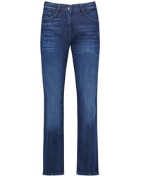 Gerry Weber - Jeans KIA꞉RA Relaxed FIT mit Washed-Out-Effekt unifarben - Lyst