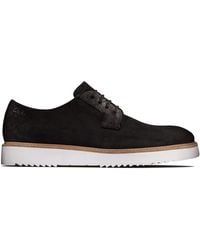 Clarks - Ernest Walk Suede Shoes In Black Standard Fit Size 8 - Lyst