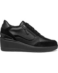 Geox - Zapatillas transpirables con plataforma Ilde - Lyst