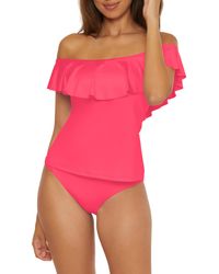 Trina Turk - Standard Monaco Ruffle Tankini - Lyst