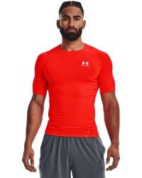 Under Armour - Ua Hg Comp Ss Short-sleeved Sports T-shirt - Lyst