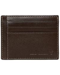 Timberland - Milled Card Wallet Brown One Size Brown - Lyst