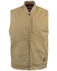 Timberland - Gritman Lined Canvas Vest - Lyst