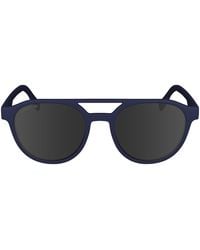 Lacoste - Lunettes de Soleil L6008S 424 MATTE BLUE 53/19/145 - Lyst