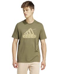 adidas - T-shirt graphique Growth Badge - Lyst