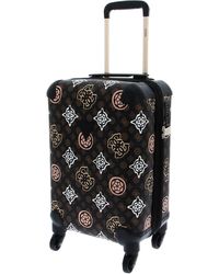 Guess House Party 18 in 4-Wheeler Expandable S Brown Logo Multi - Noir