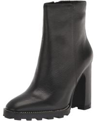 Karl Lagerfeld - Paris Leather Peppy Lug-sole Zip-up Fashion Boot - Lyst
