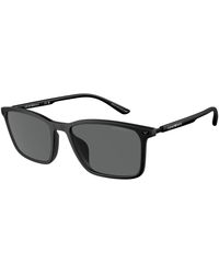 Emporio Armani - Ea4223u Universal Fit Rectangular Sunglasses - Lyst