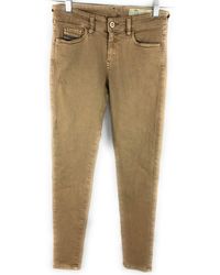 DIESEL - Jeans Slandy-Ankle Super Slim Skinny Regular Waist - Lyst