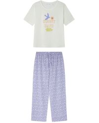 Women'secret - Capri Pyjama Weekly Hope Pijamas - Lyst