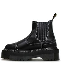 Dr. Martens - 2976 Quad Strap Wanama Leather Black Boots 5 Uk - Lyst