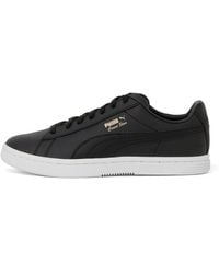 PUMA - Court Star Sl Trainers Lace Up Black Size Uk 3 - Lyst