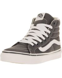 Vans - Sk8-hi Slim Hi-top Sneakers Voor Volwassenen - Lyst