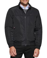 Tommy Hilfiger - Performance Faux Memory Bomber Jacket - Lyst