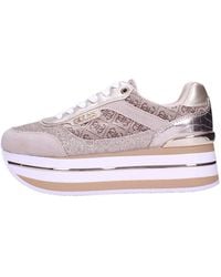Guess - FL5HNSPEL12 Turnschuhe hoch Weiß 41 - Lyst