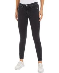 Calvin Klein - Jeans Vaqueros Mujer Mid Rise Skinny Fit - Lyst