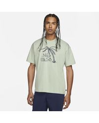 Nike - SB Island Time T-Shirt Seafoam M - Lyst