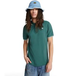 G-Star - Dunda Slim Stripe Poloshirt - Lyst