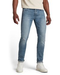 G-Star RAW - 3301 Slim Fit Jeans,blue - Lyst
