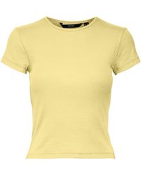 Vero Moda - VMCHLOE SS Short GA JRS NOOS Top - Lyst
