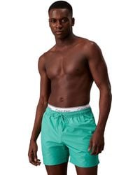 Calvin Klein - Short de Bain Medium Double Mi-Long - Lyst