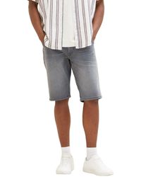 Tom Tailor - Slim Fit Jeans Bermuda Shorts - Lyst