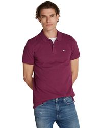 Tommy Hilfiger - Tjm Slim Placket Polo Ext S/s Polo - Lyst
