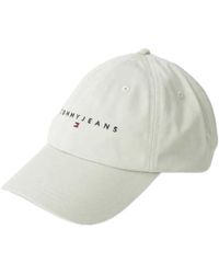 Tommy Hilfiger - Tjw Linear Logo 6 Panel Cap Aw0Aw16868 Verschluss - Lyst