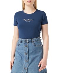 Pepe Jeans - Nieuw Virginia T-shirt Voor - Lyst