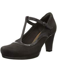 Clarks Chorus Pitch, Zapatos de Tacón para Mujer - Multicolor