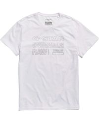 G-Star RAW - Originong Sleeve T-shirt - Lyst