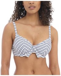 Freya - Standard New Shores Uw Plunge Bikini Top - Lyst