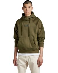 G-Star RAW - Moto Loose Hooded Sweater - Lyst