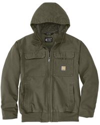 Carhartt - Full Swing Loose Fit Washed Duck Insulated Active Jac - Lyst