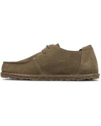 Birkenstock - Adult Utti Lace Leve Grey Taupe Brown - Lyst