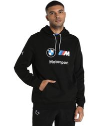 PUMA - BMW M Motorsport Essentials Fleece Hoodie für - Lyst