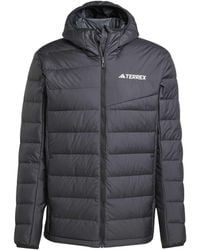 adidas - Terrex Multi Light Down Climawarm Hooded Jacket - Lyst