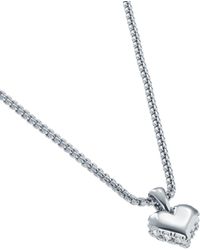 Ted Baker - Sarroha Crystal Sparkle Heart Pendant Necklace For - Lyst