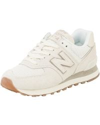 New Balance - 574, Sneaker Donna, Sea Salt off White, 36 EU - Lyst