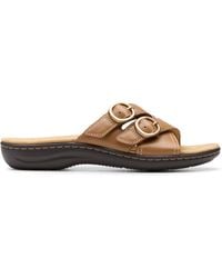 Clarks - Heritage Casual Flat Sandal - Lyst
