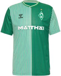 Hummel - Fußballtrikot Werder Bremen 23-24 Heim Eden 4XL - Lyst
