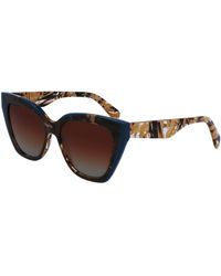 Liu Jo - Occhiali da Sole LIU JO LJ784S 205 BROWN/BLUE 53/17/140 Donna - Lyst