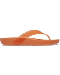 Crocs™ - Splash Glossy Flip Flops - Lyst