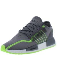 adidas - Unisex Nmd_r1 V2 Shoes - Lifestyle, Athletic & Sneakers, Grey Three/signal Green/cloud White, 12 - Lyst