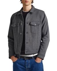 Pepe Jeans - Bryson Jacke Grau für - Lyst