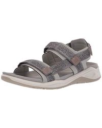 Ecco X-trinsic, Sandales Bout Ouvert - Gris
