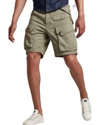 G-Star RAW - Jungle Relaxed Cargo Shorts - Lyst