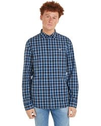 Tommy Hilfiger - Tommy Jeans Tjm Reg Essential Check Shirt Casual Shirts - Lyst