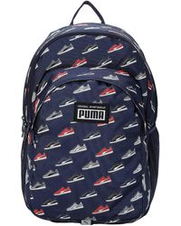 PUMA - Academy Backpack Navy-Sneaker AOP - Lyst