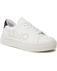 Liu Jo - Liu Jo Scarpe Donna Sneaker Alicia 508 4A3705 EX014 Bianco White - Lyst